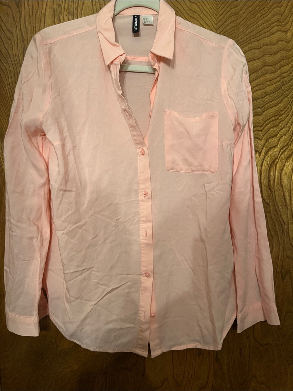 Divided Light Pink Women Casual Button-Down Shirt
